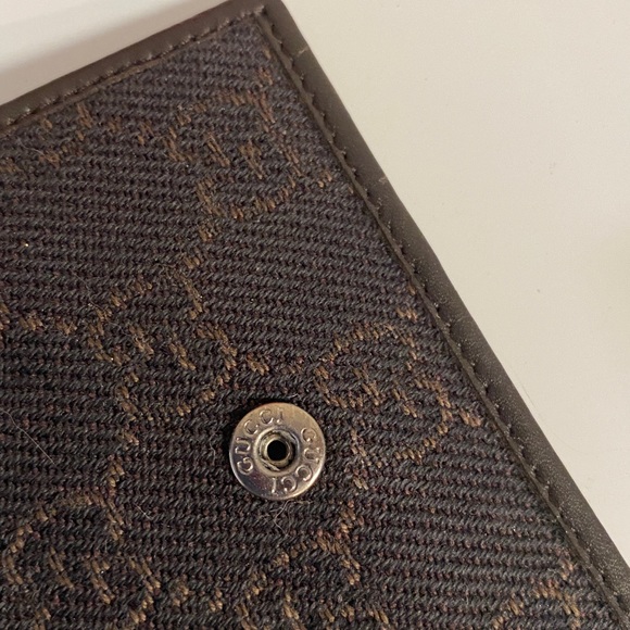 Authentic Gucci Jacquard Brown Monogram Key Case New - Picture 12 of 12